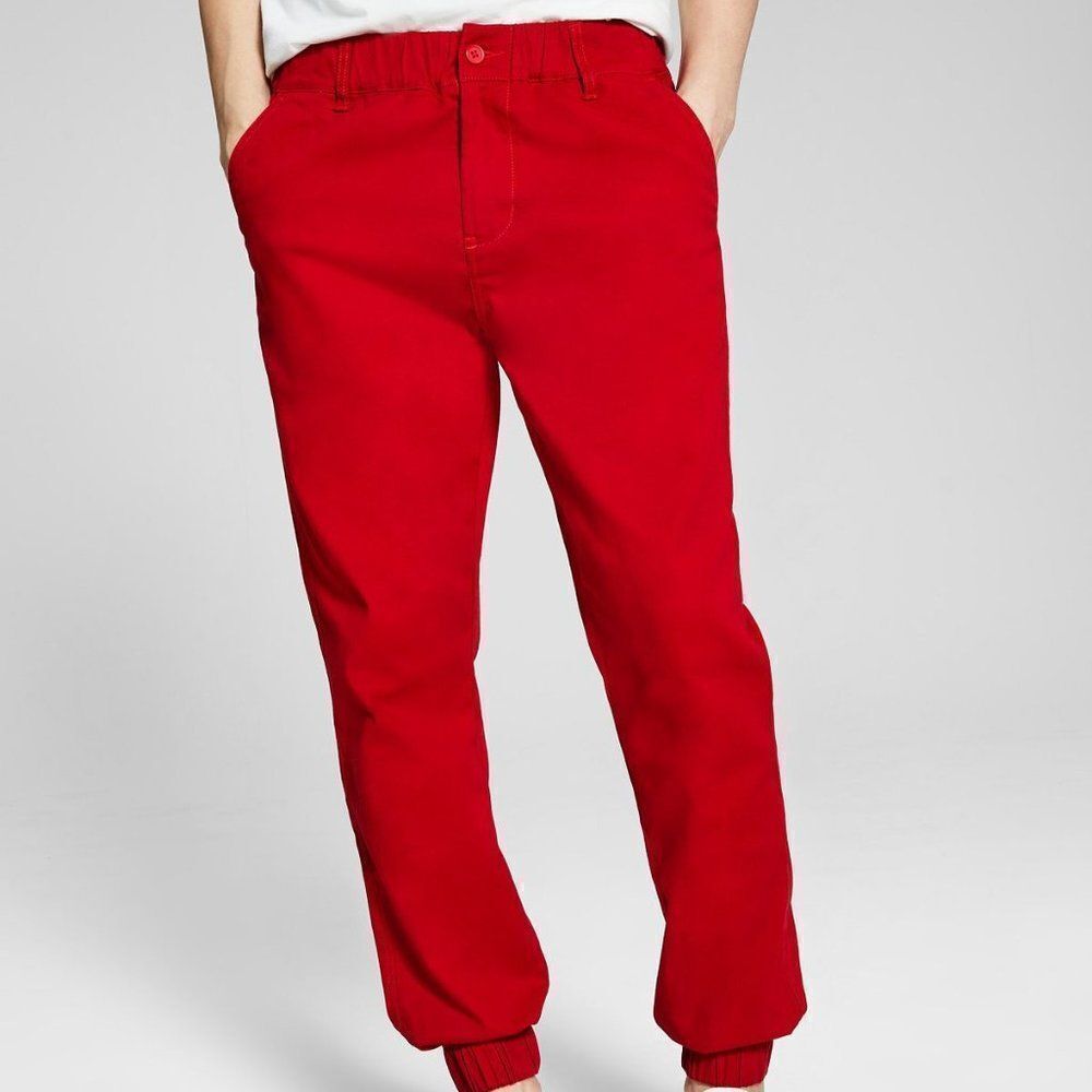And Now This Men's Button-Front Jogger Pants